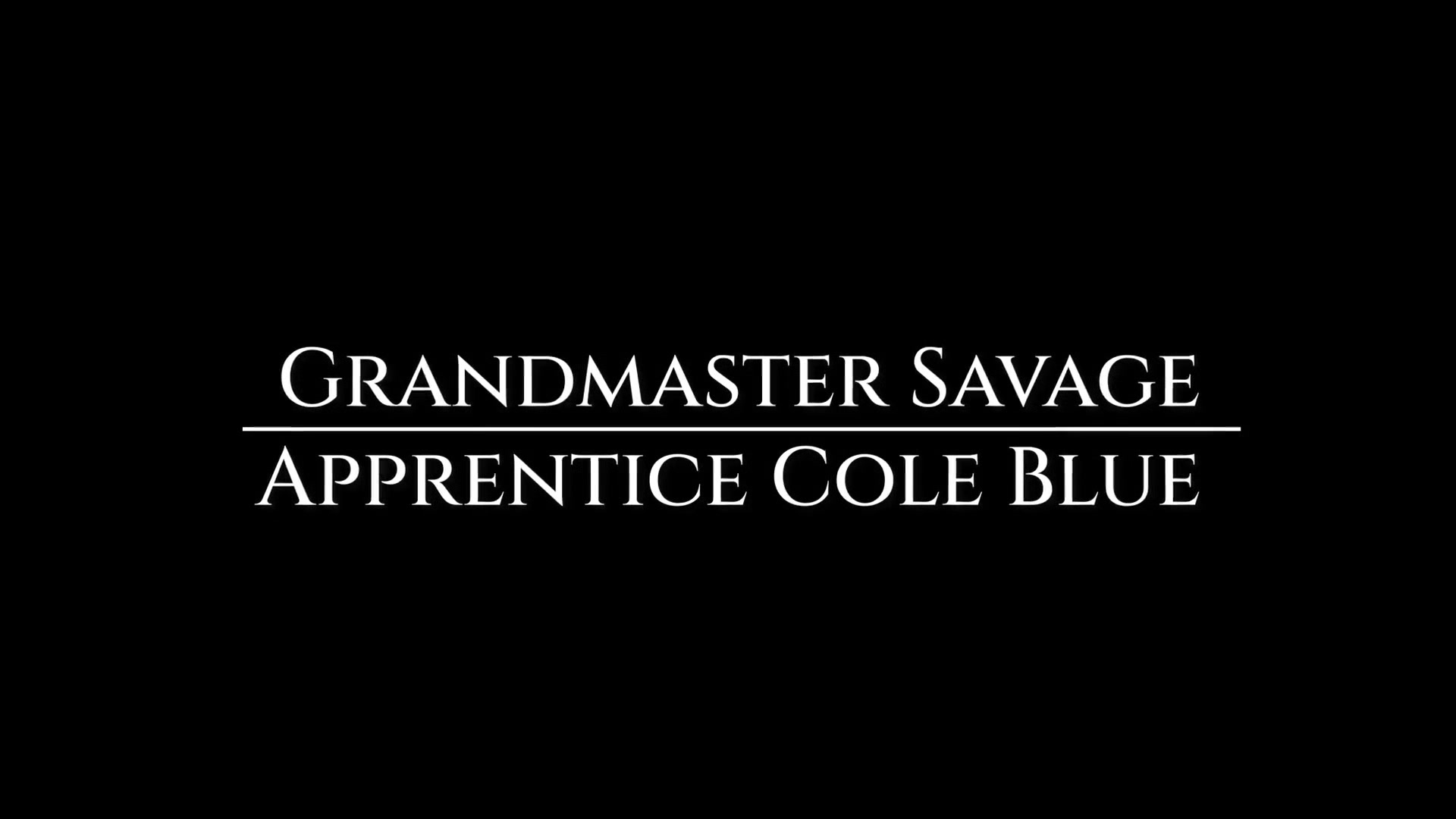 APPRENTICE BLUE Chapter 4 - The Anointing