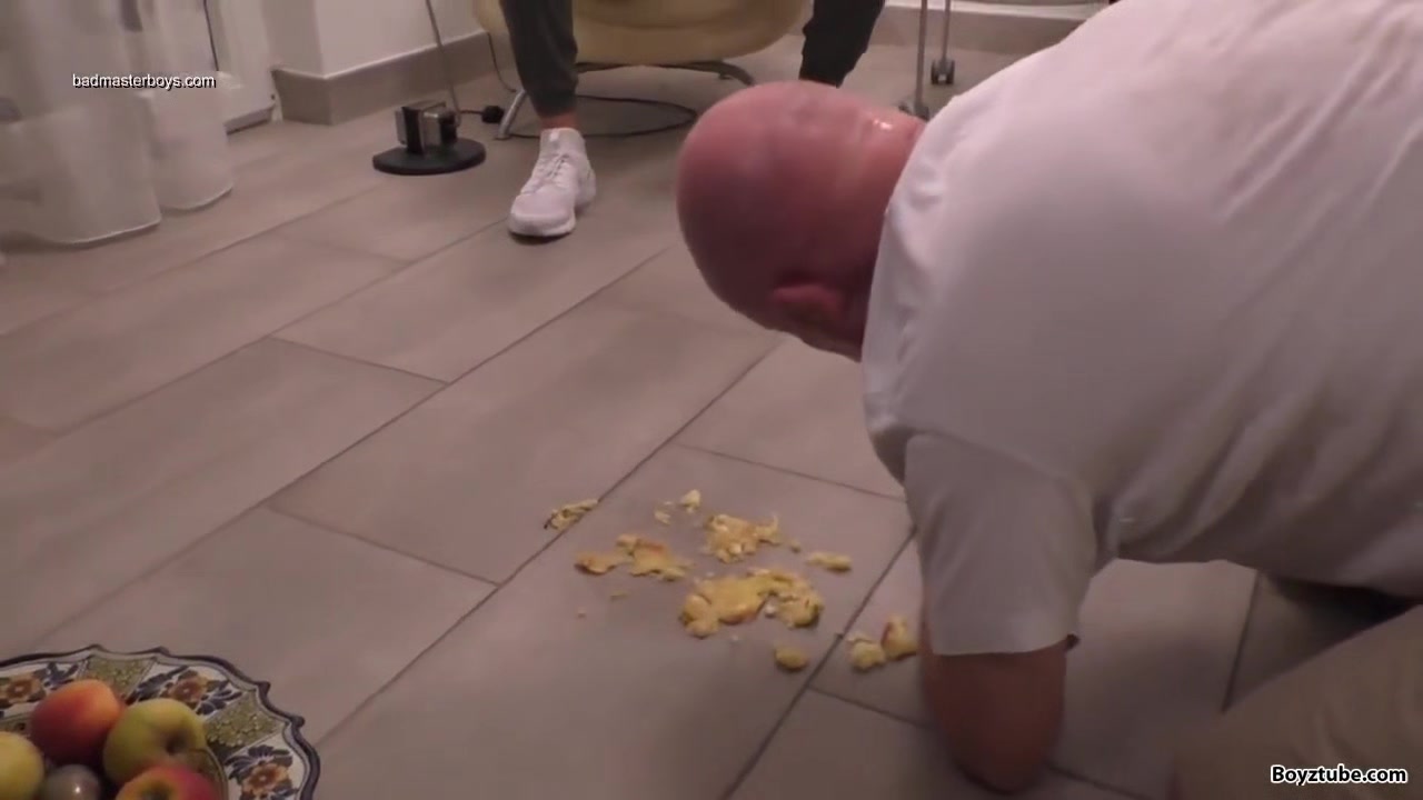 German master sneaker licking