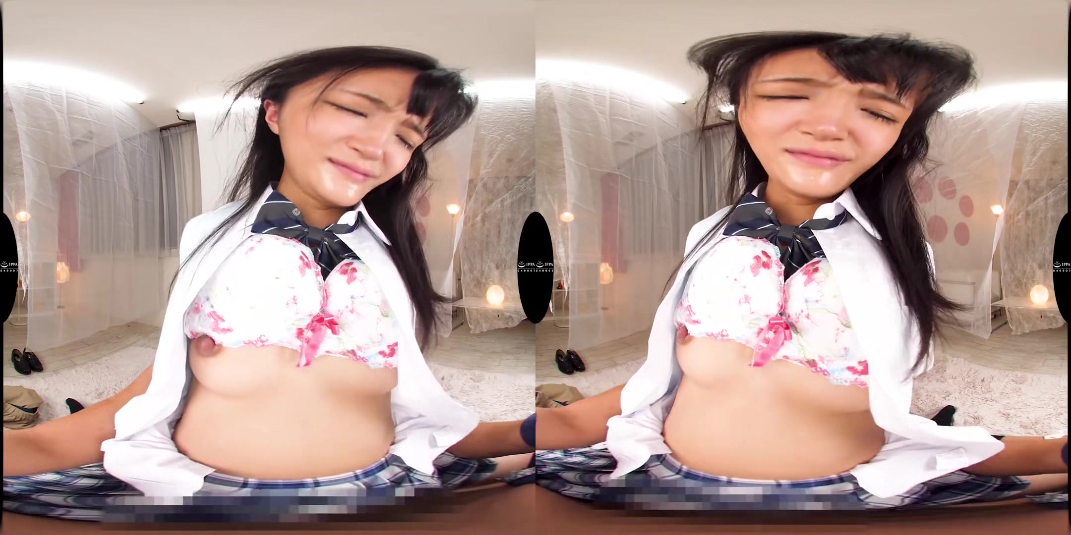 Girl in Uniform: Creampie Sex as she Loses Control - JK Full Service Sex