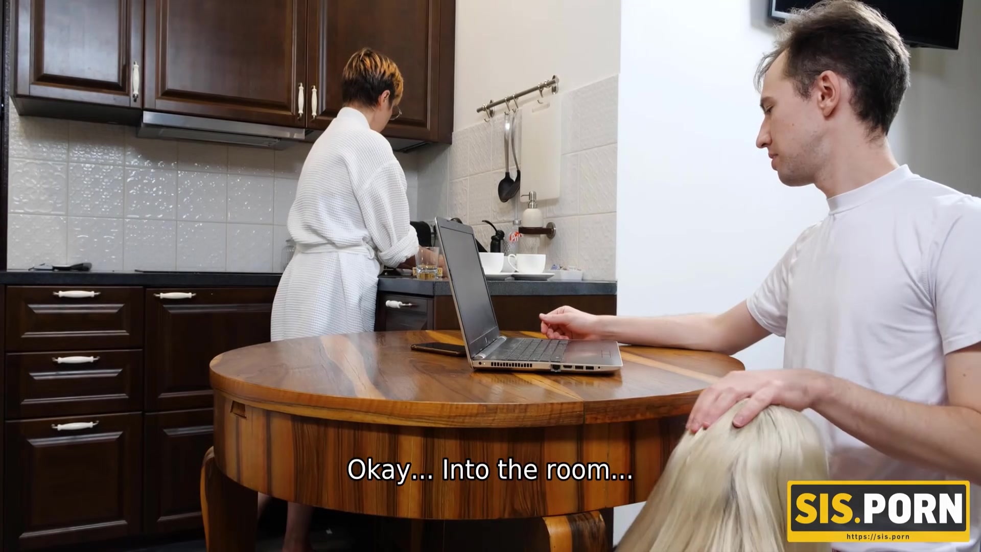 SISPORN. Horny as hell girl is banged in the stepbrothers big sexodrome
