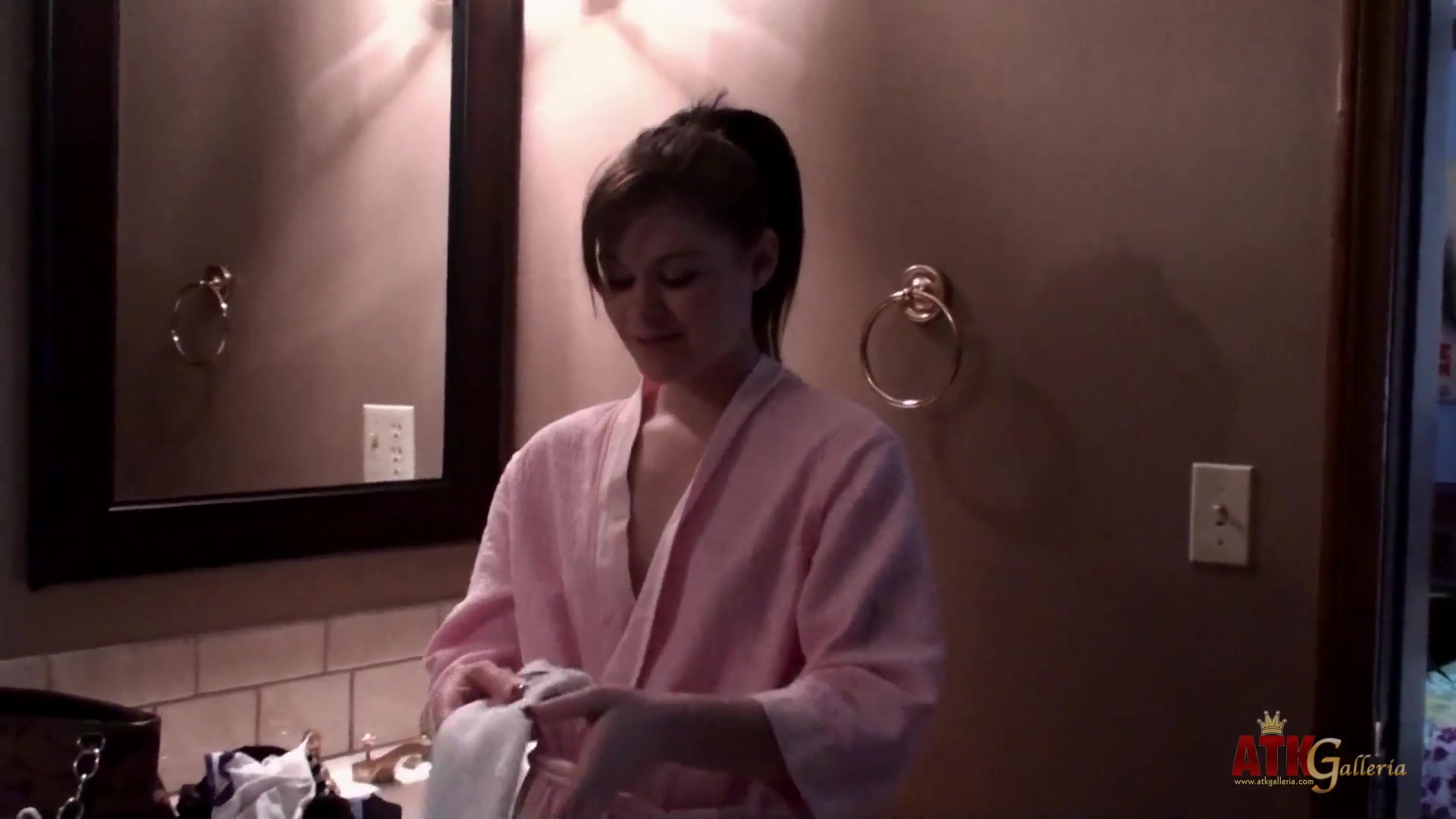 Angel changing her clothes