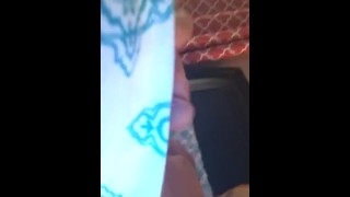 cock showing