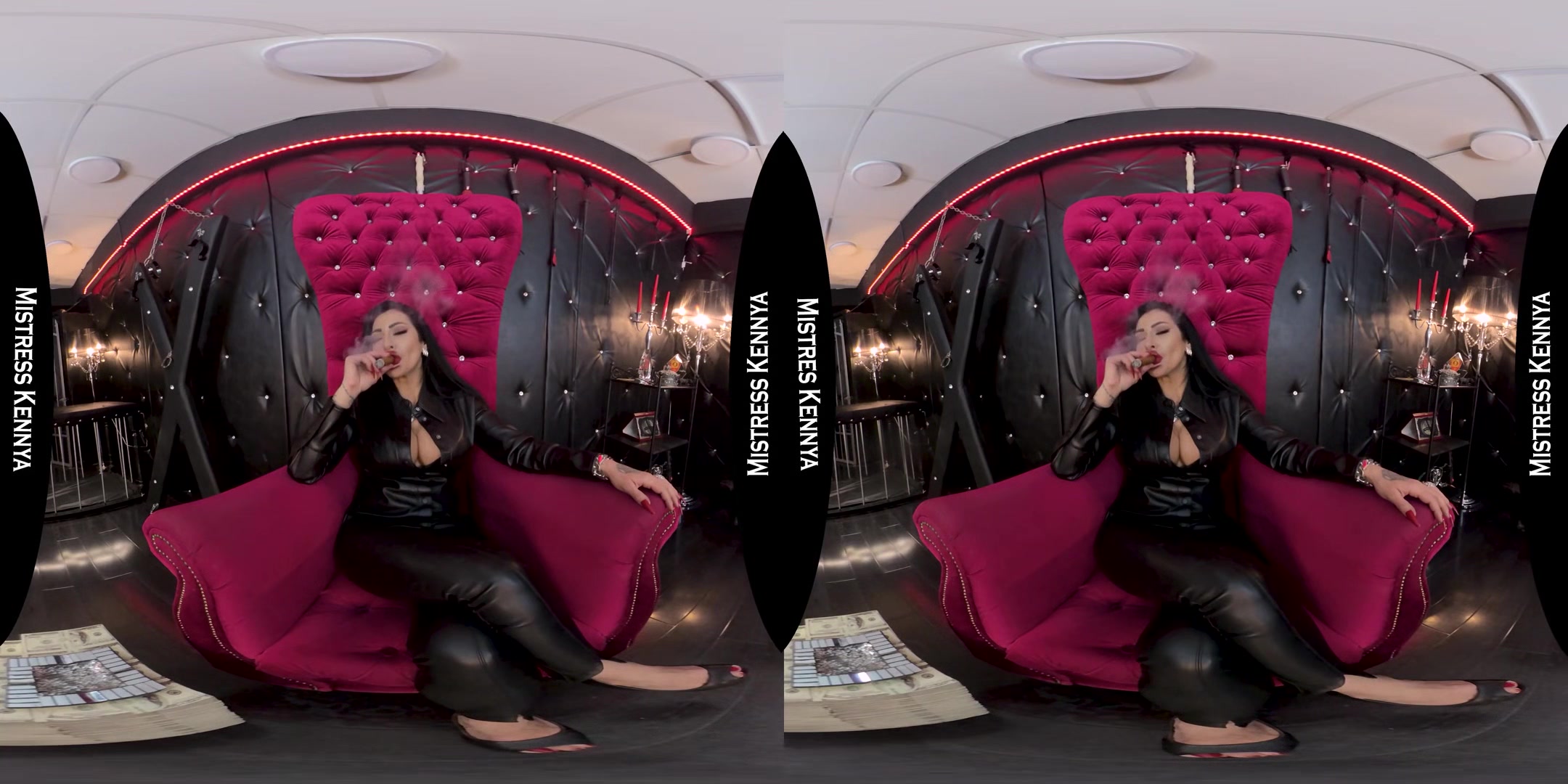 Mistress Kennya - SPH Verbal Humiliation Power Exchange Cigar Smoking Cuckolding - Professional Domme in Charge