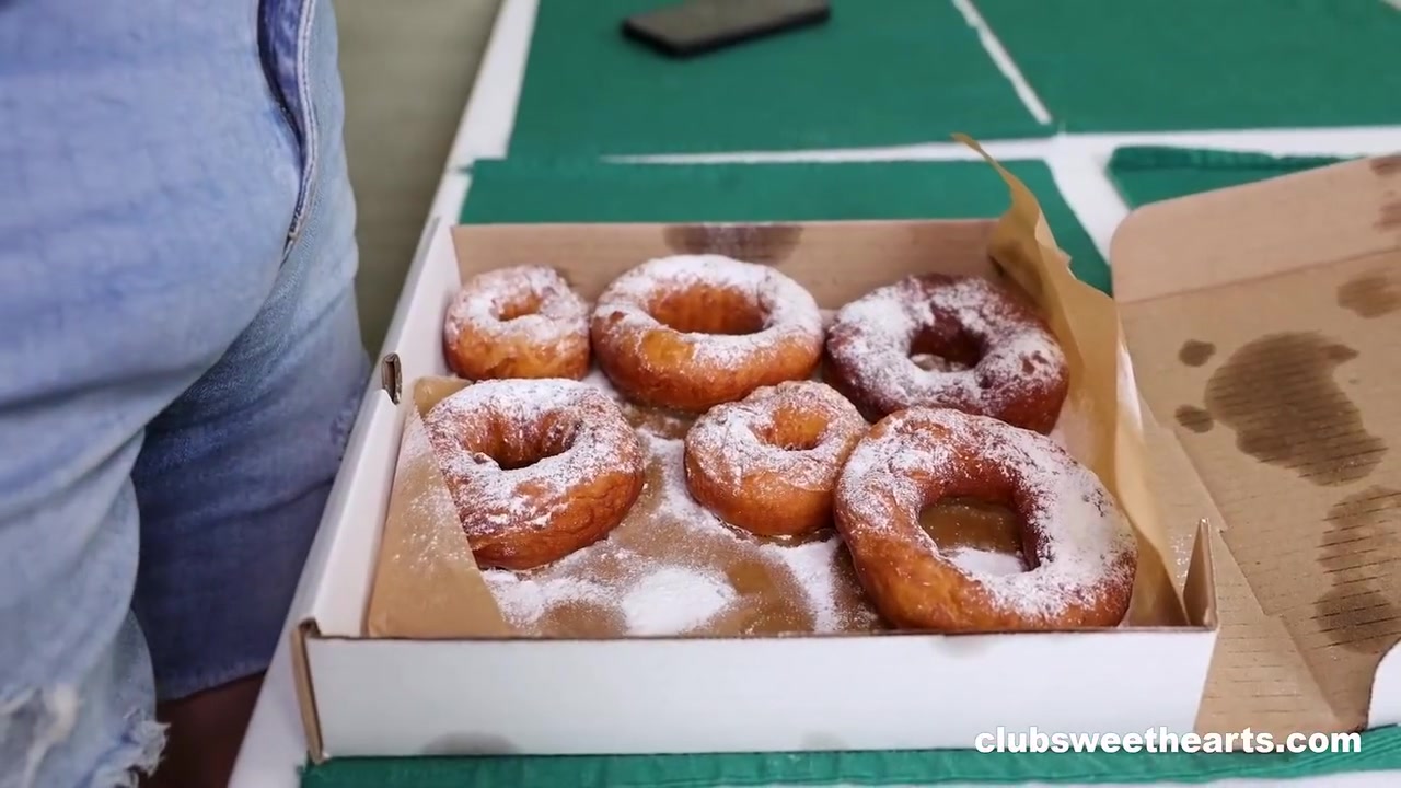 Sweet Fucking On Donut Day By - Maddy Nelson And Aleks Sam