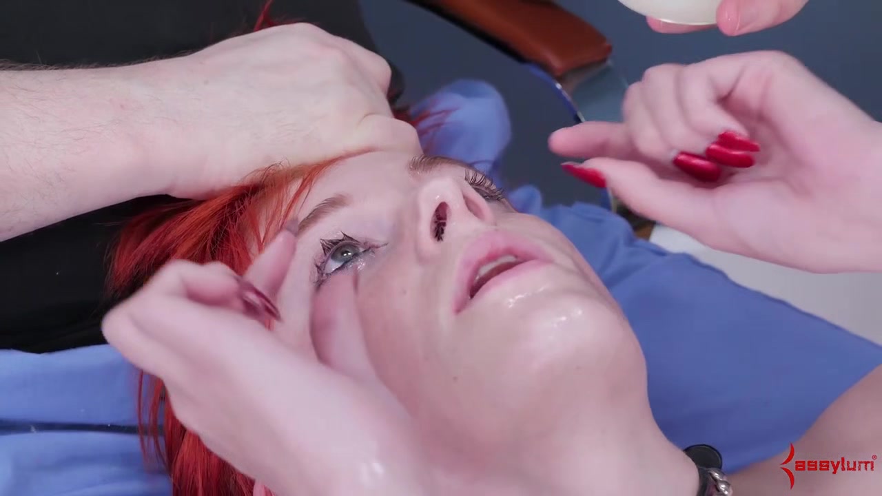 Anus rimming teen 18+ slave submits to her master
