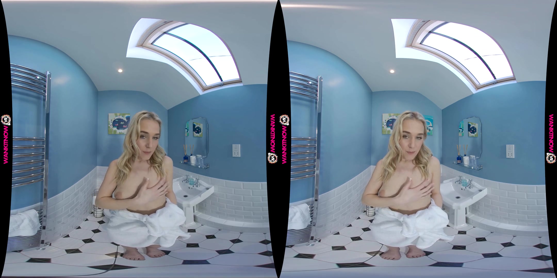 You Can't Wank - Blonde teen 18+ JOI - WankitnowVR - SexLikeReal