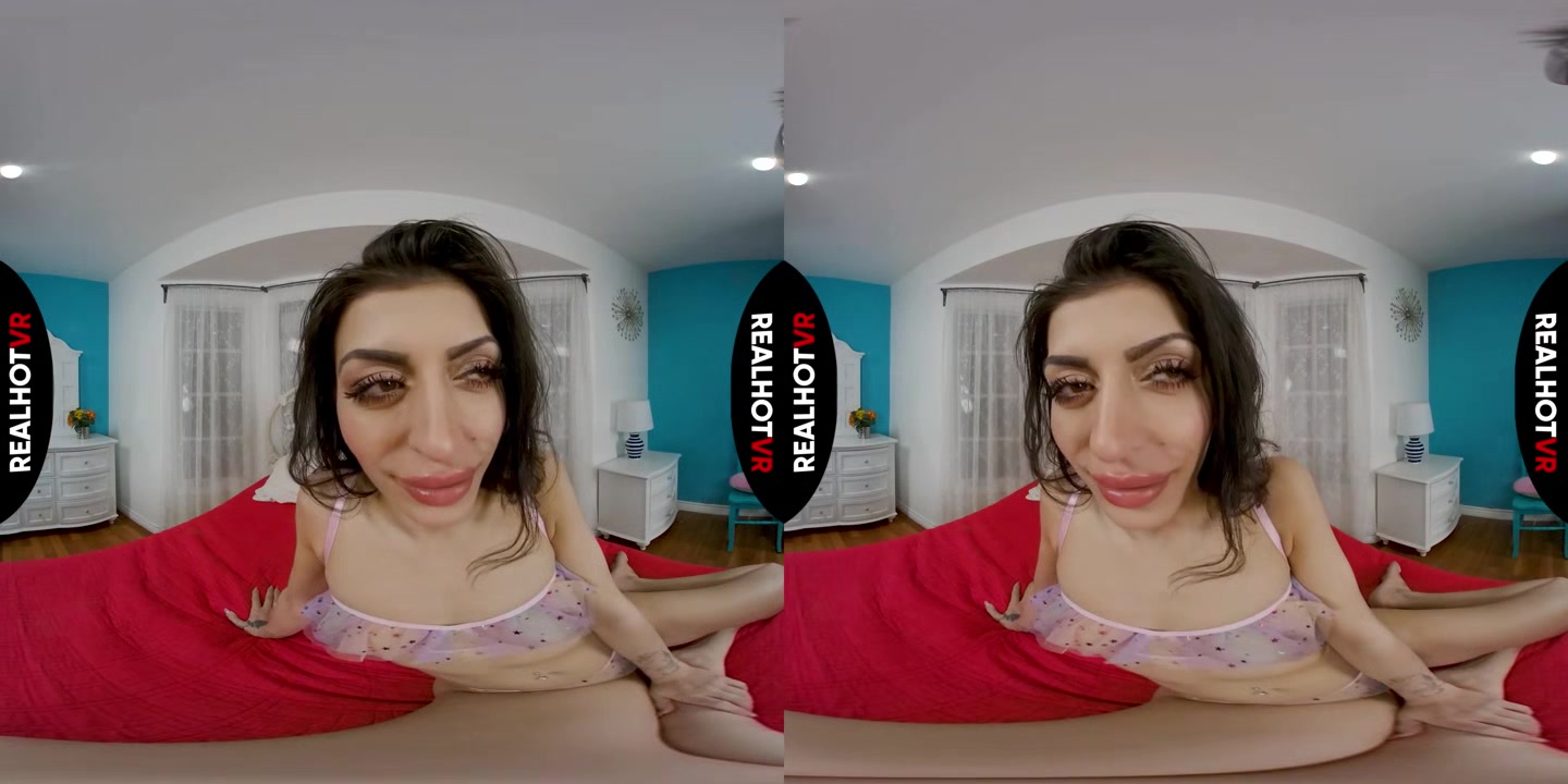 Slutty Stepsister Orgasms All Over Her Stepbrothers Big Dick - RealHotVR