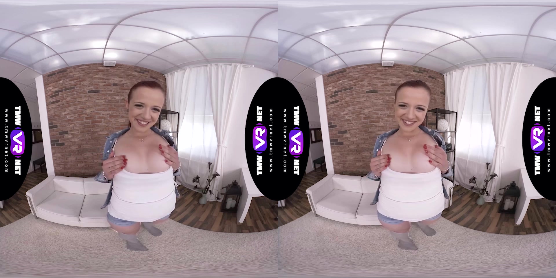 Orgasm in pussy and on face - TmwVRnet