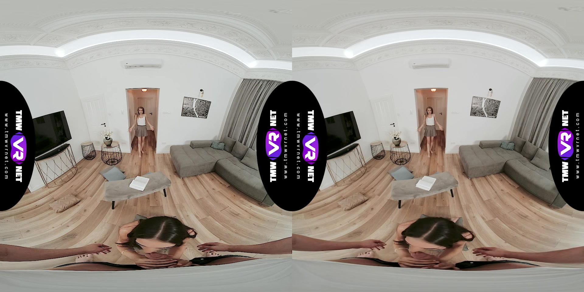 Crazy orgy on the floor