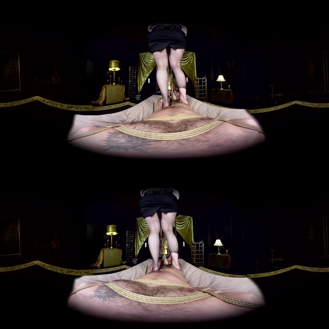 Bella Rossi in Bella Rossi's Foot Fetish Dungeon POV - KinkVR