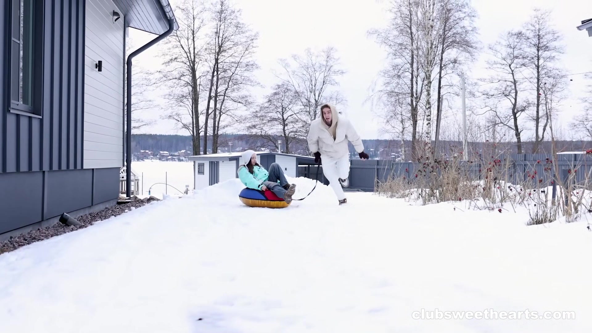A One Dick Open Sleigh at ClubSweethearts