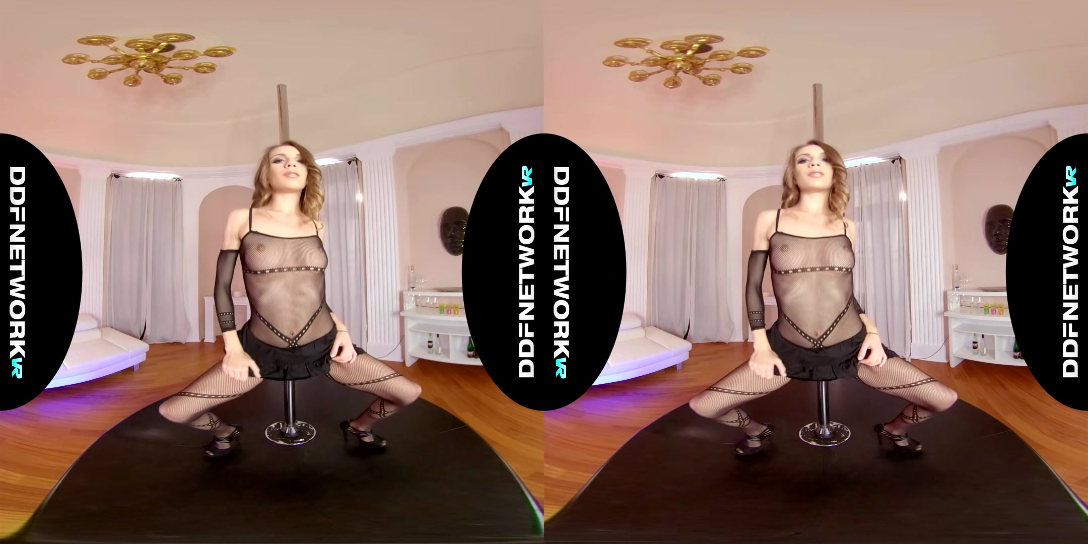 Ukrainian Gold - Shaved Stripper Riding - Sexlikereal