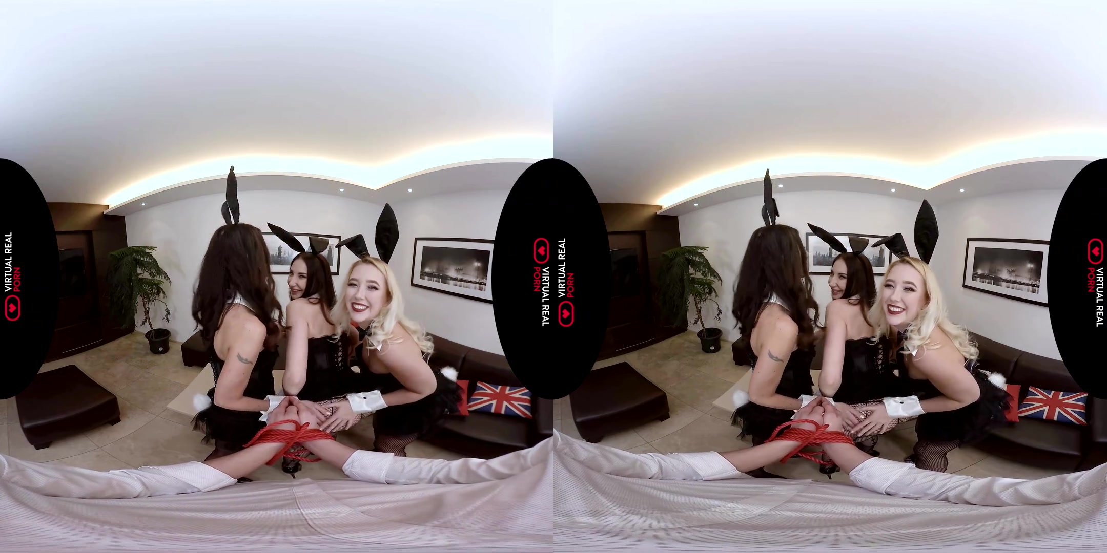 Ali Bordeaux & Samantha Rone & Lilu Moon in Bunny Game - VirtualRealPorn