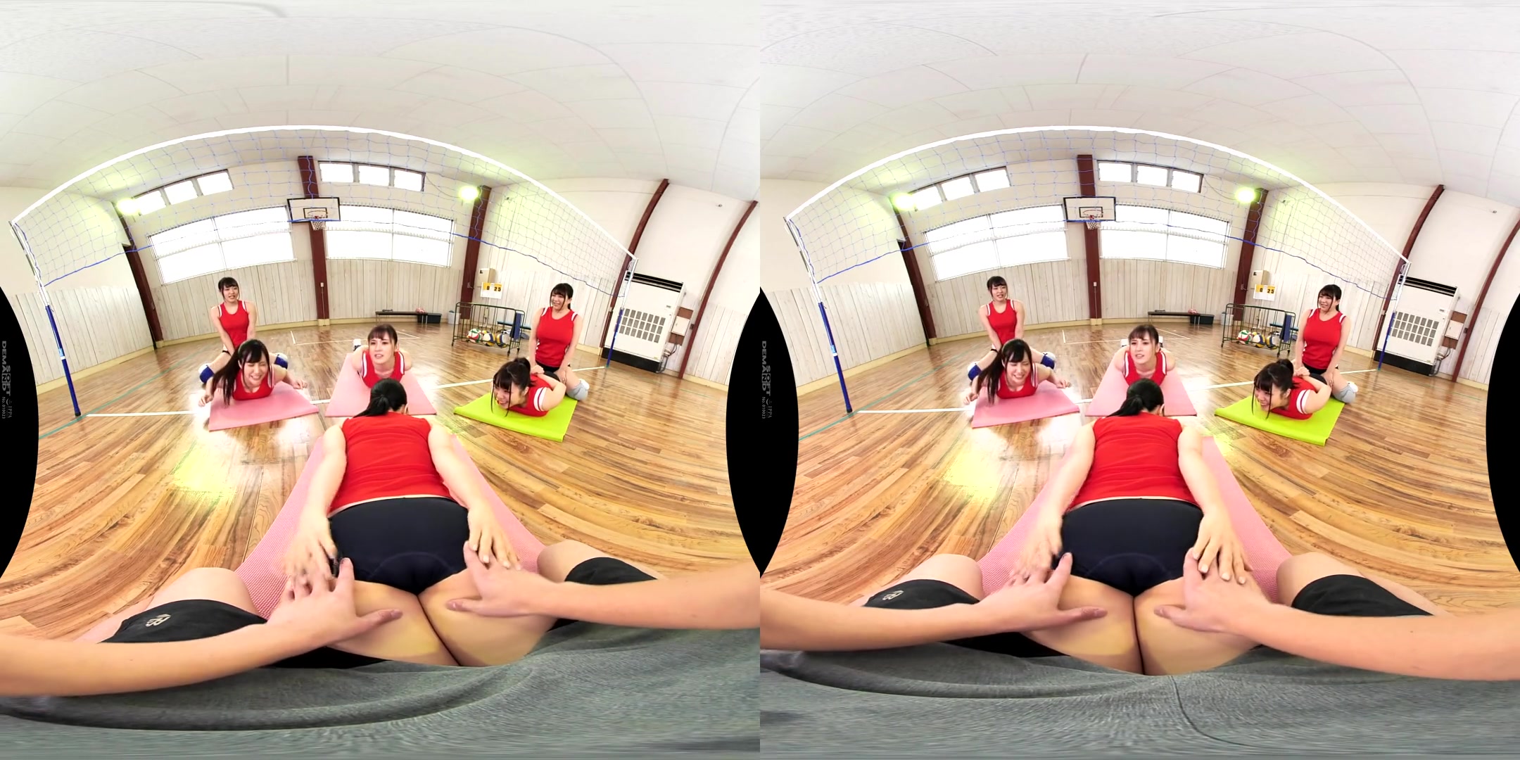 Stepmom' Volleyball Team VR 2 - Big Tits Asian MMMF Foursome