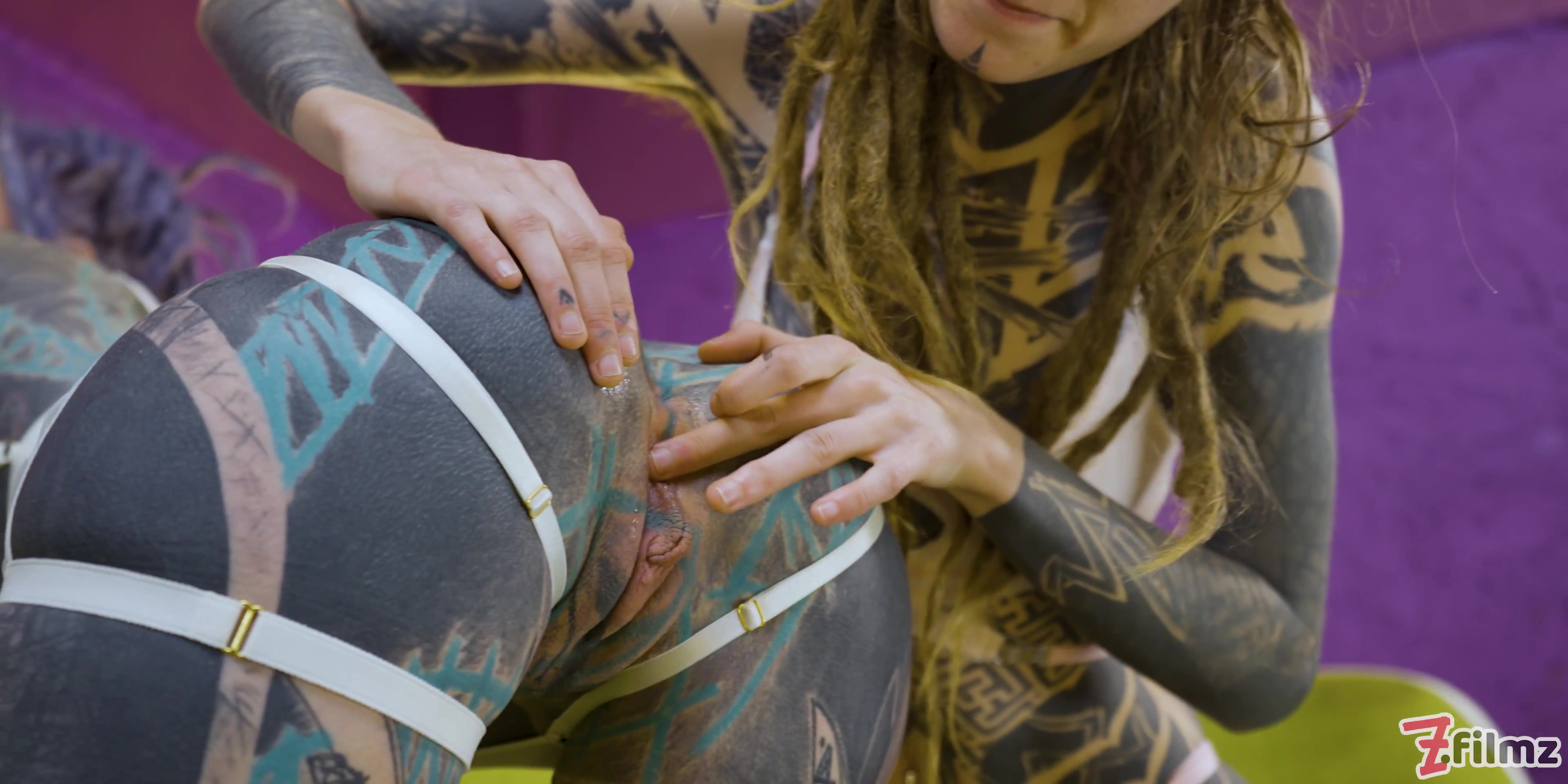 Alternative Tattoo teens 18+ Fucking Each Other With Crazy Toys