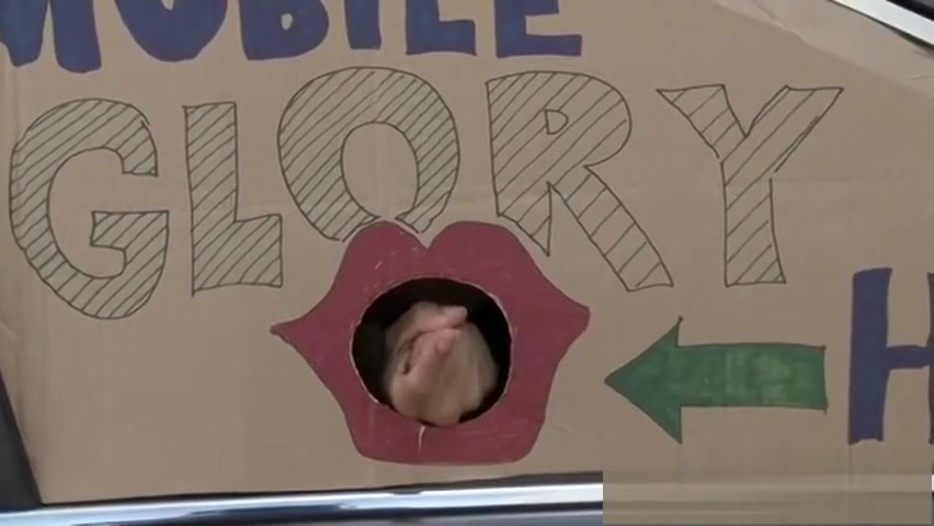 Morena dark Glory hole Surprise