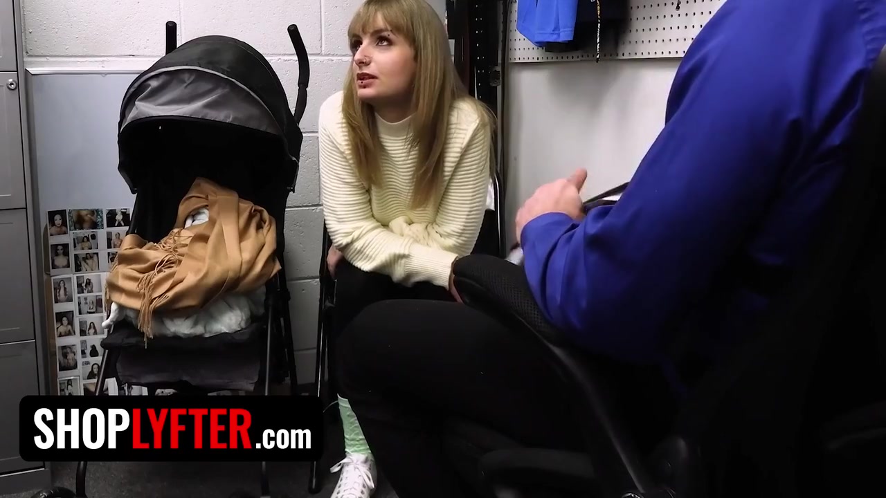 Evie Gets Busted With Her Baby Stroller For Shoplifting And Is Taken For Questioning