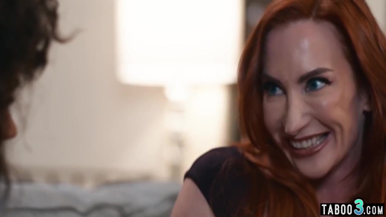 Sophia Locke And Eva Maxim In Redhead Milf Playing With Her Gfs Dark Cock
