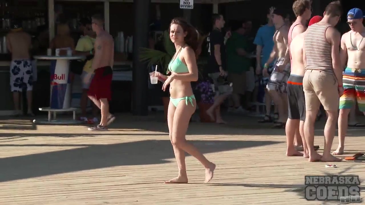 Second Day at Spring Break Panama City Beach Florida Uncut and Uncensored - NebraskaCoeds