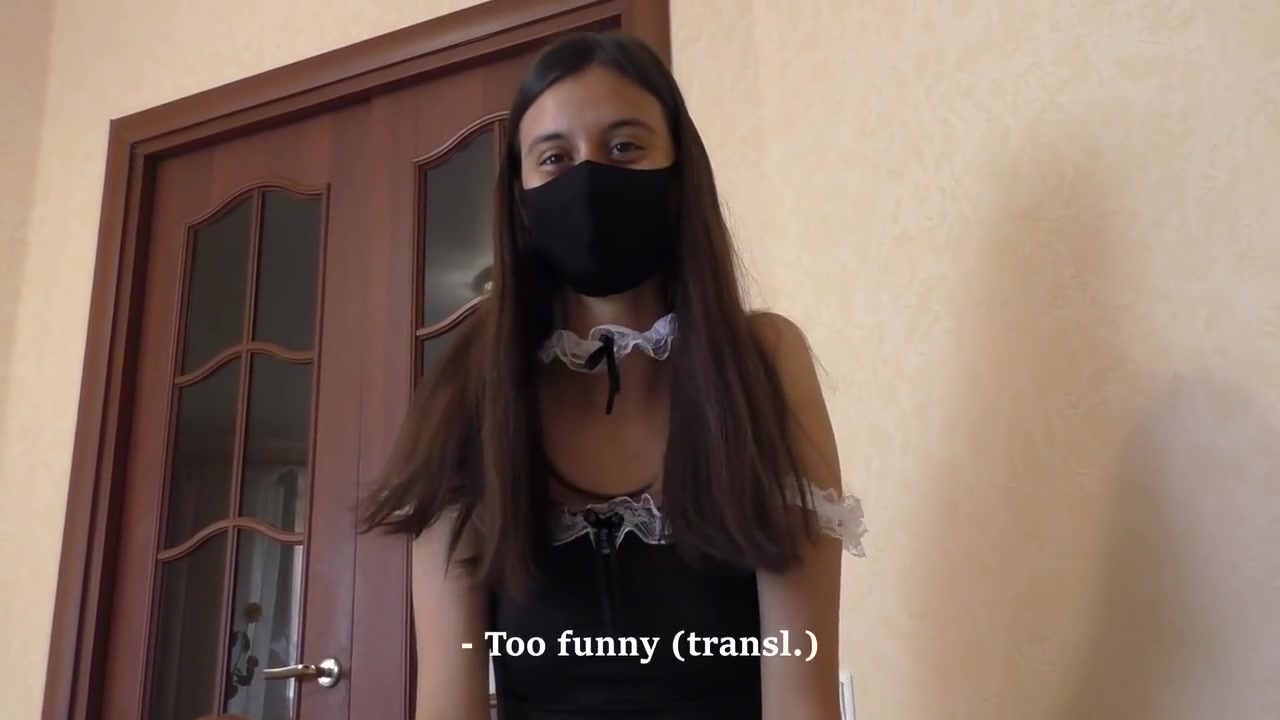 The Maid Could Not Resist Of Money And Jerked Off To Her Employer