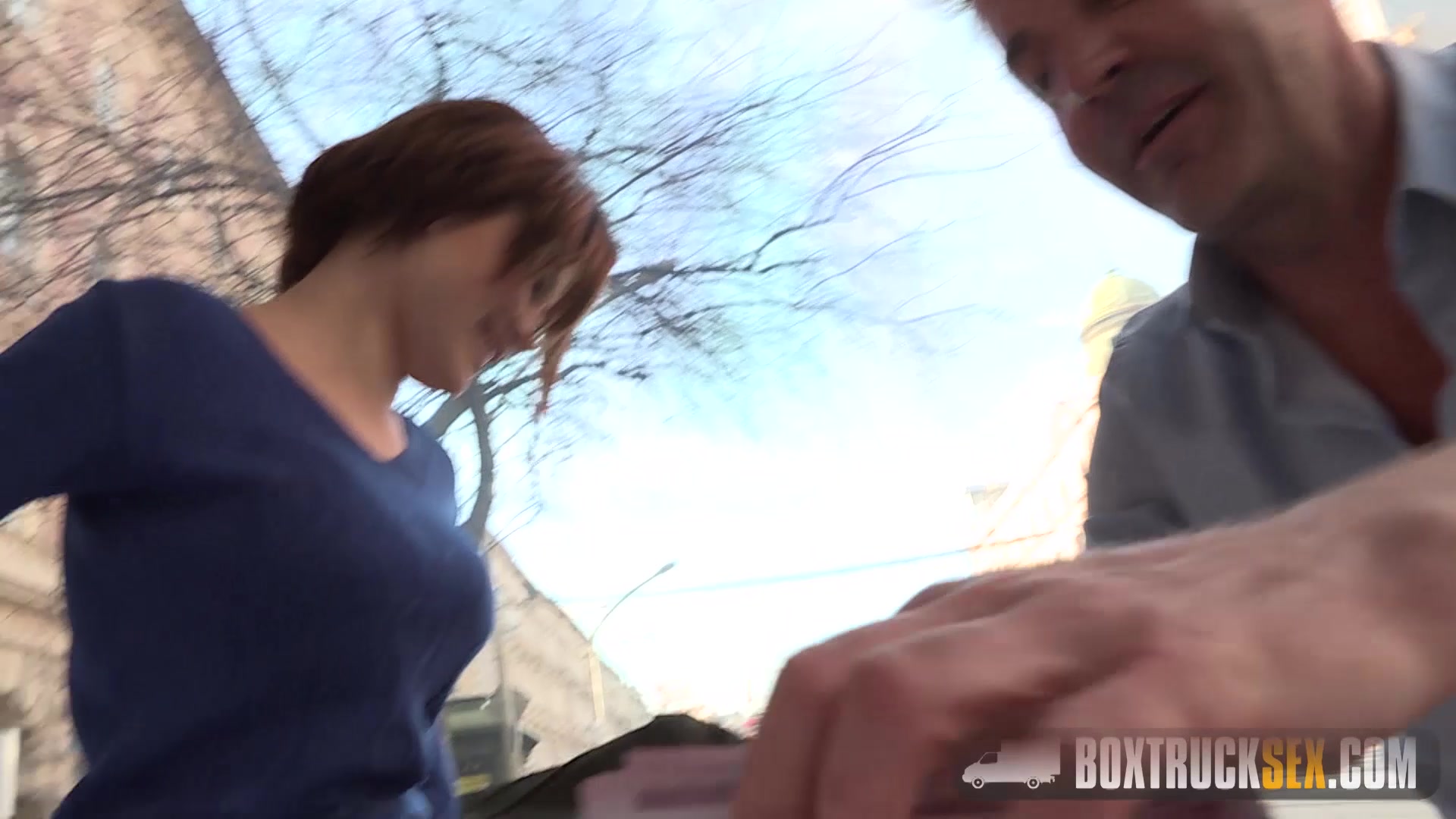 Amazing Veronica Morre fucks in a public place