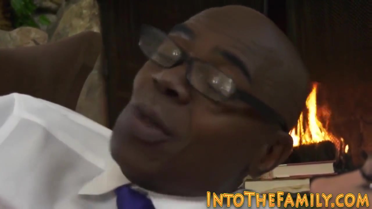 teen 18+ Sucks Black Stepdad