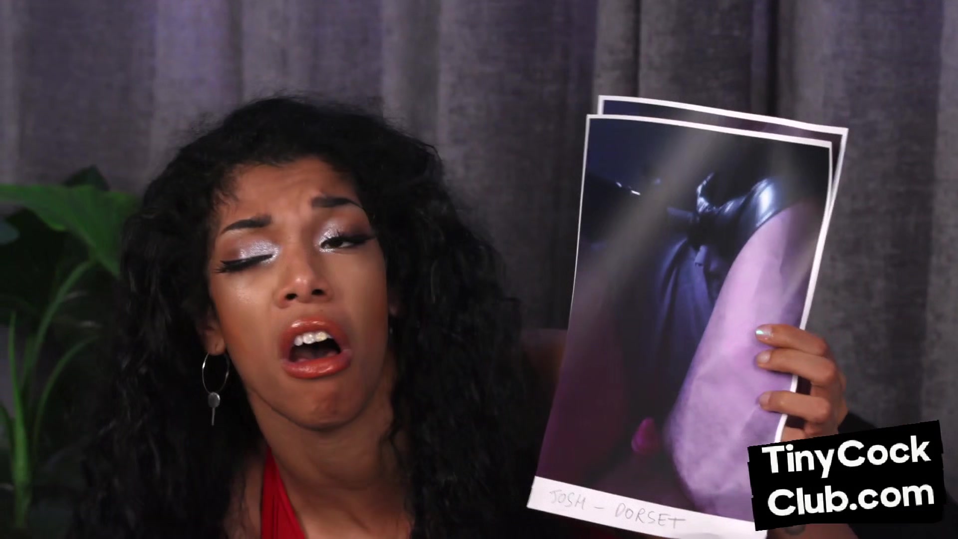 Black SPH domina humiliates small cocks in dirty talking vid