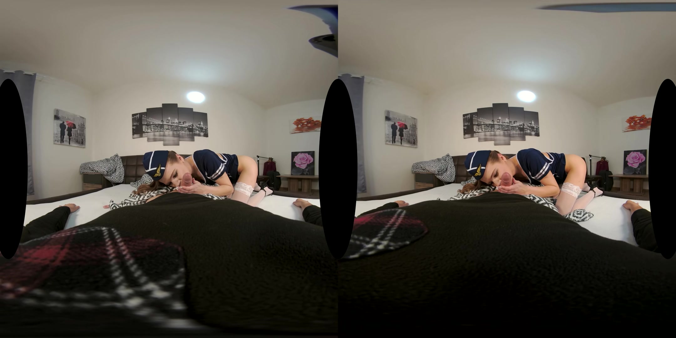 Sarah Kay: A Flight Attendant Fantasy - POVcentralVR