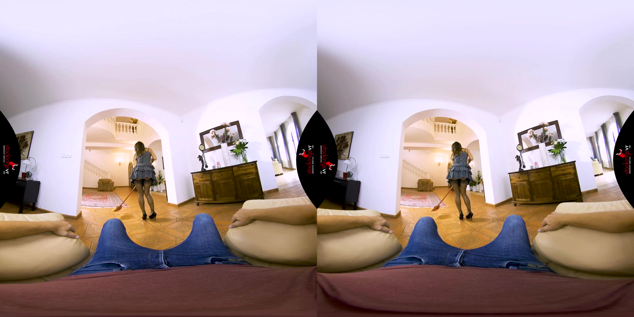 Maid For Stockings - SexLikeReal