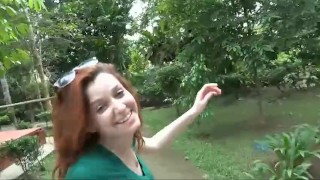 Cum in Emma Evins' hot mouth