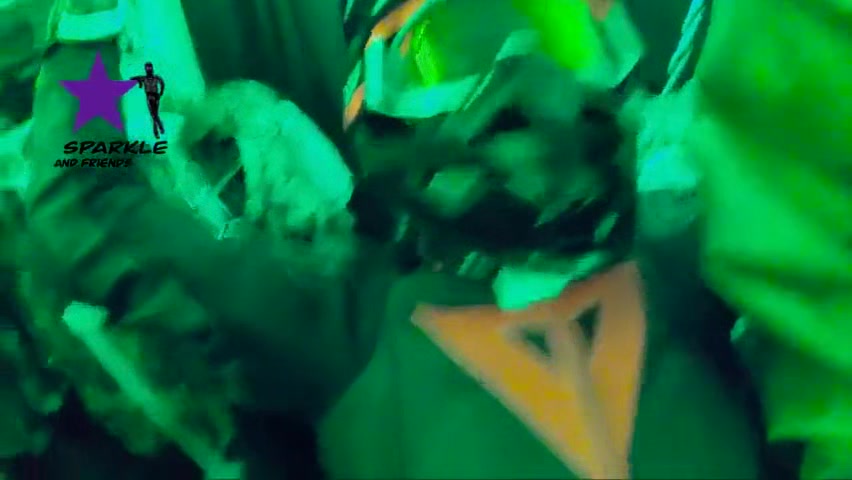 Hazmat gear boys fucking biker in sling