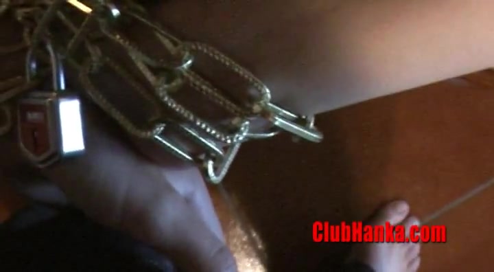 HOT wax and ice at the same time on a luscious MILF body