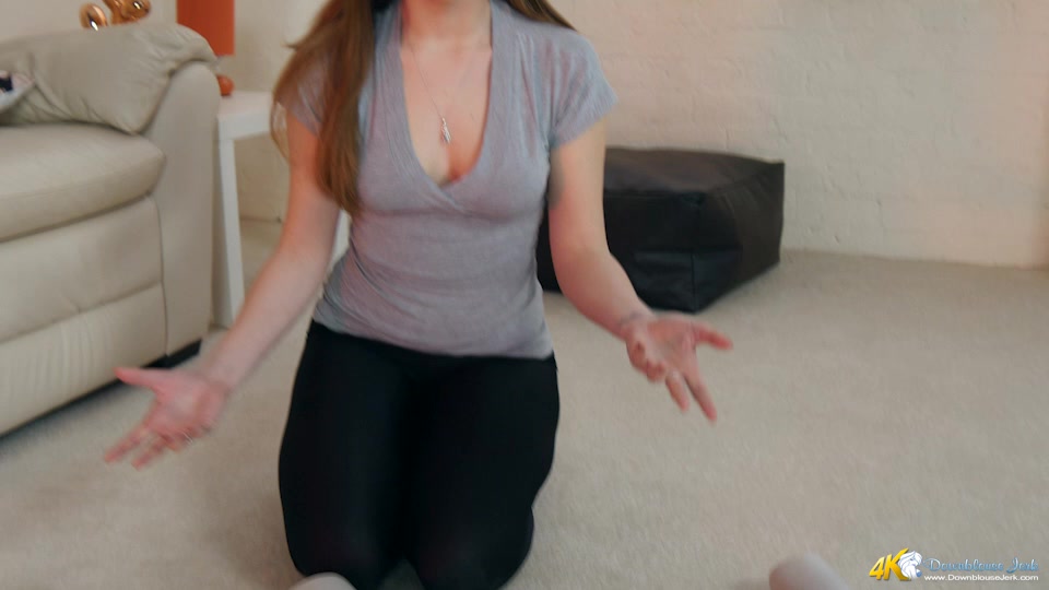 Honour May in Enjoy My Tits - DownblouseJerk