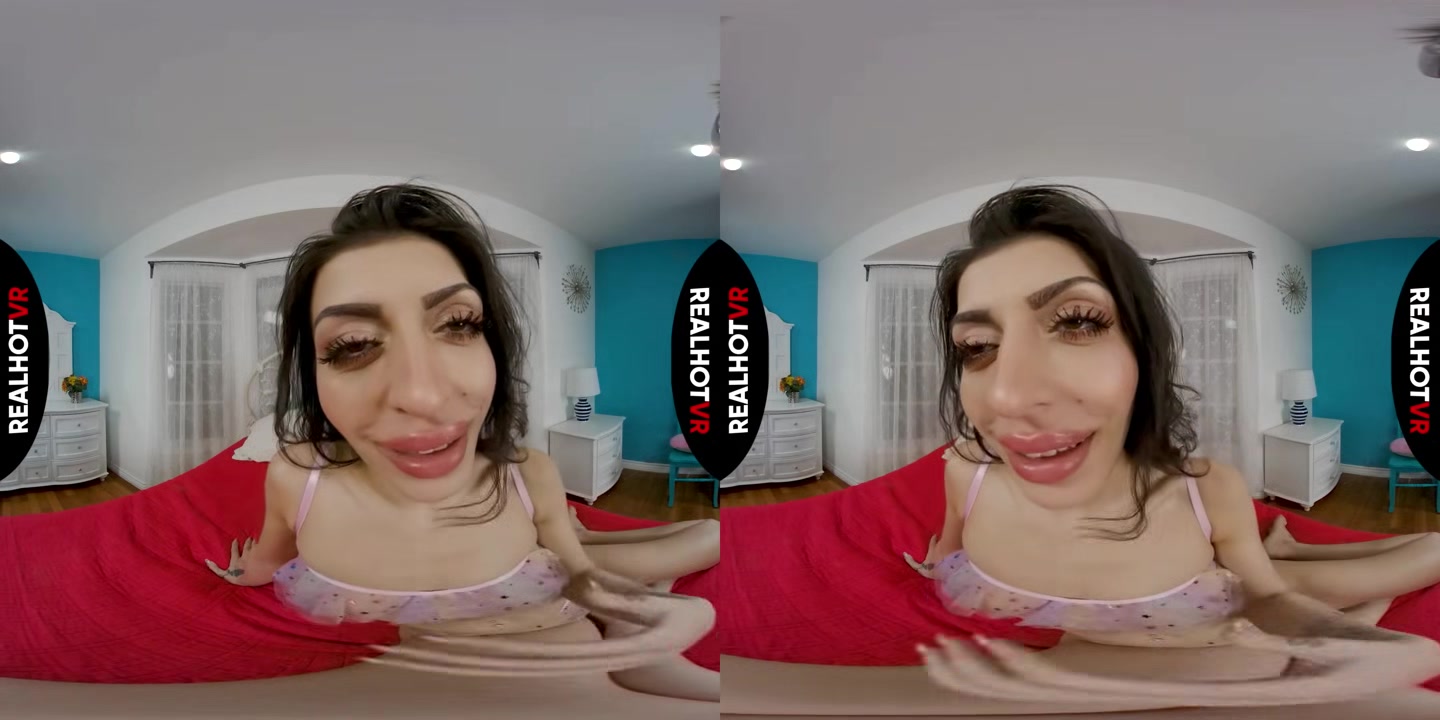 Slutty Stepsister Orgasms All Over Her Stepbrothers Big Dick - RealHotVR