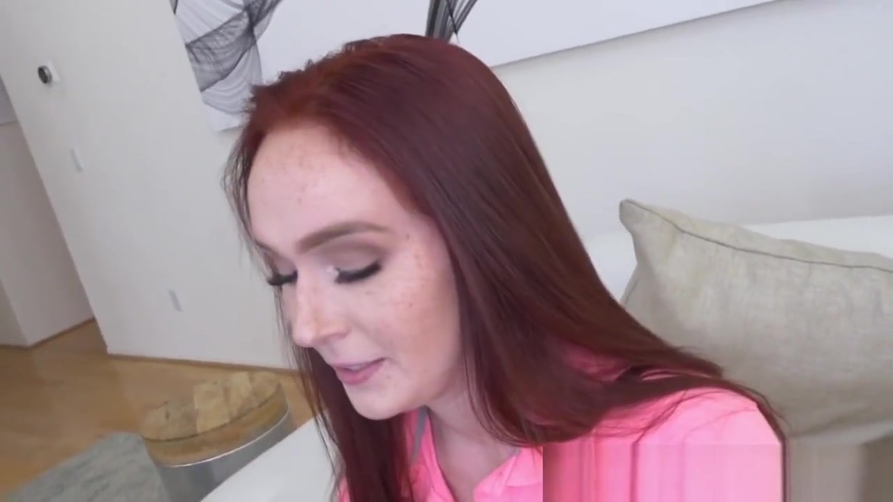 Redheaded teen 18+ Rides Stepdad