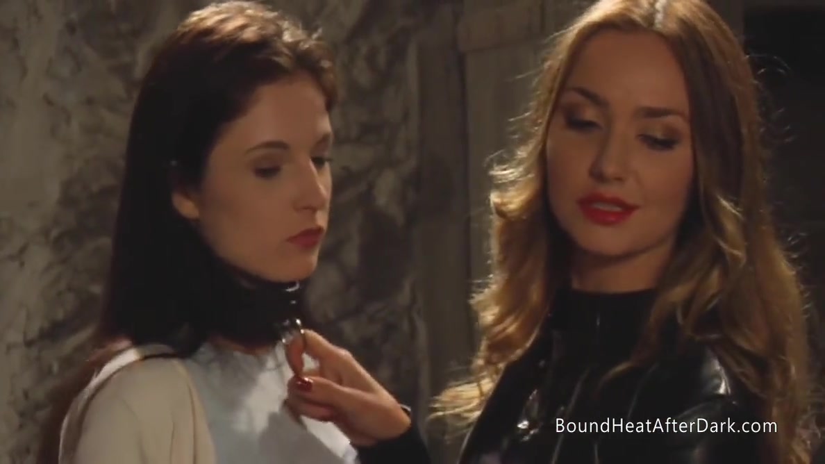 Busty Submissive Lesbian Slaves Dominated By Merciless Madamee