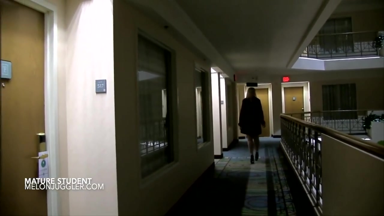 Businessman Orders Himself A Mature Busty - Blonde Bbw
