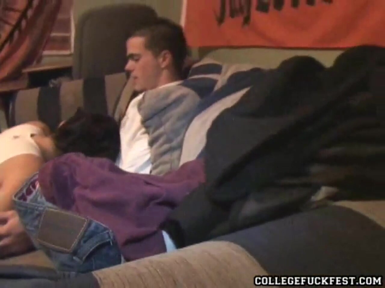 College cock sucking teen 18+ goes down on dick