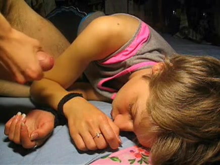 Funny home made porn video with a pretty blonde