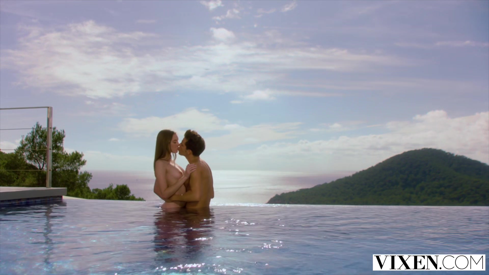 VIXEN This couple's first stop on vacation was wild sex