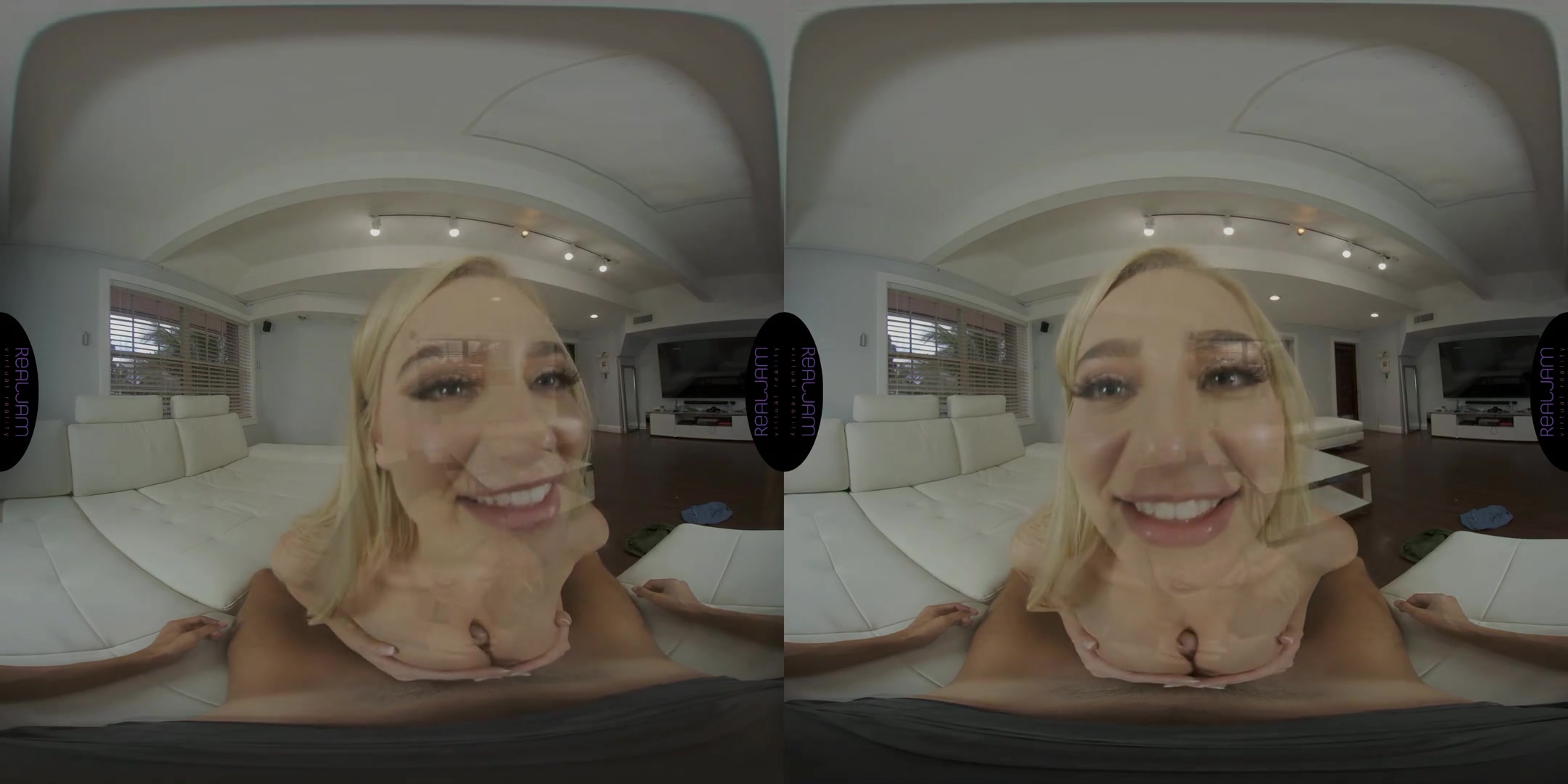RealJamCasting: Blake Blossom - Blonde Pornstar Blowjob and Fuck