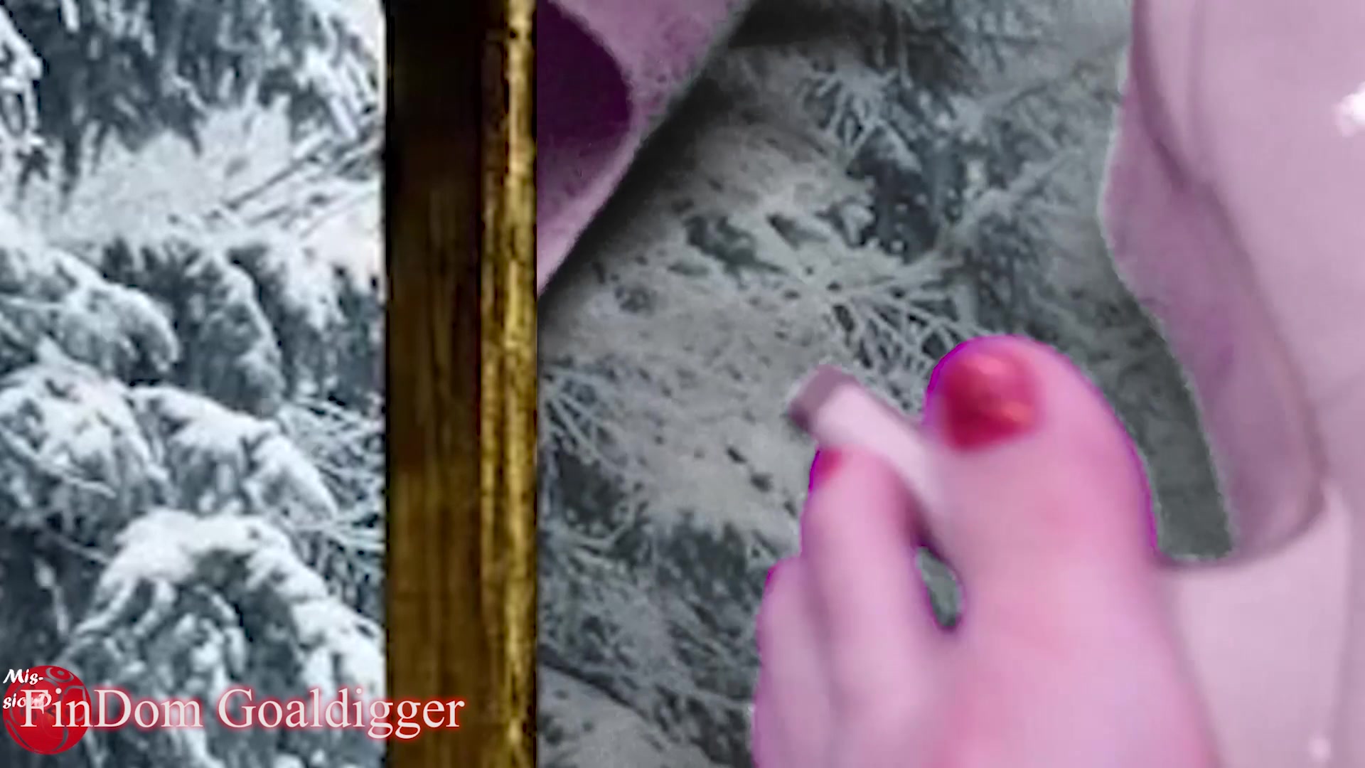 Red Pedicure Ruined Orgasm - Sex Movies Featuring Findom Goaldigger