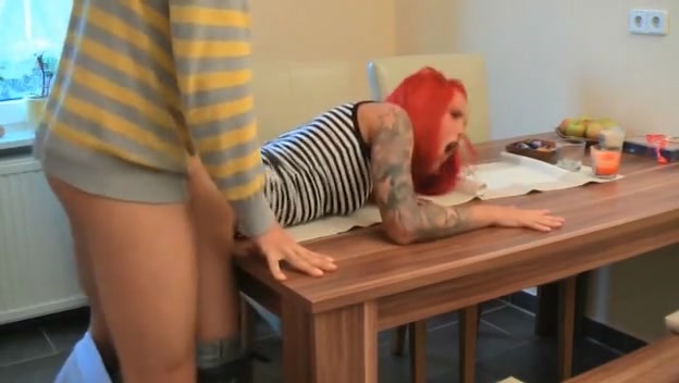 Her amazing ass was penetrated by humongous tweenie