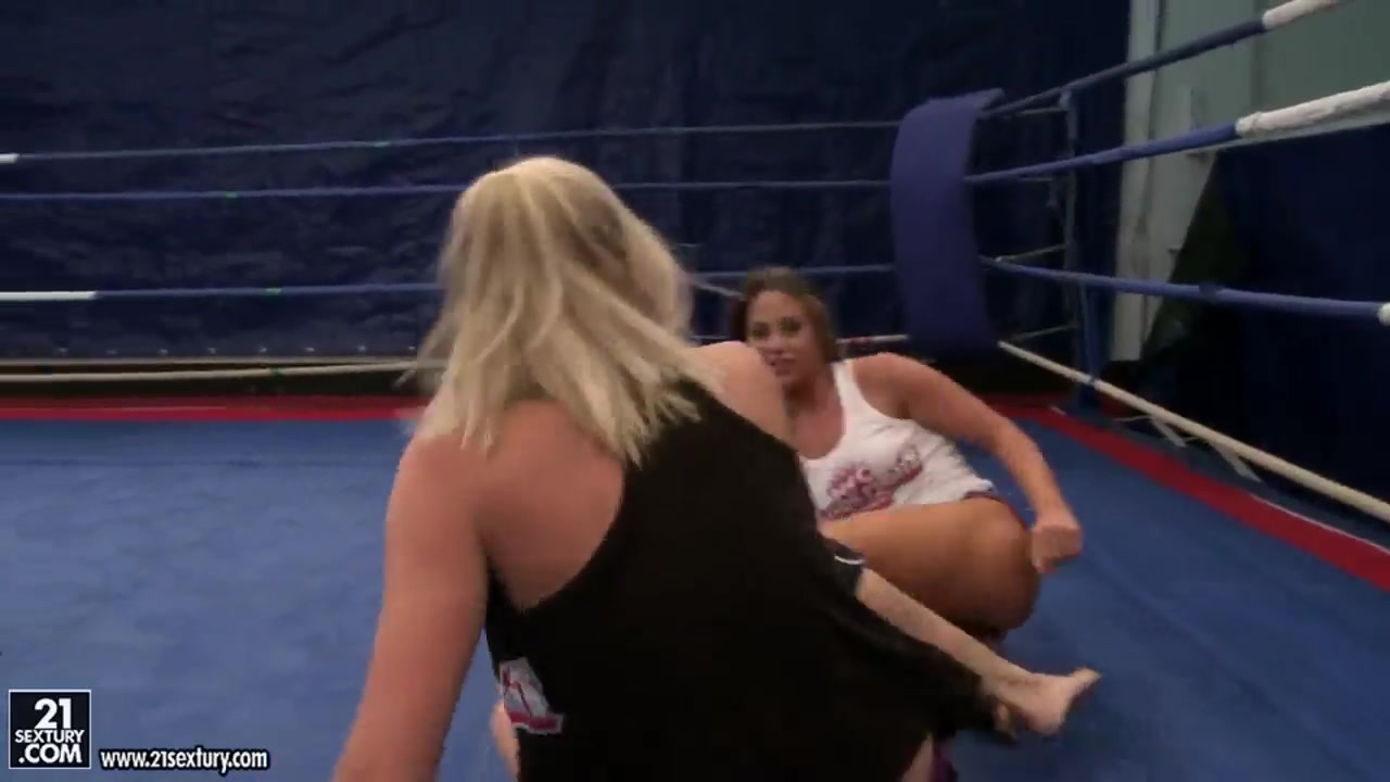 Angel Long and Chaty Heaven in nude fighting scene