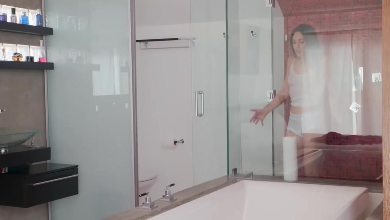 wet maid was fucked by her employer in the shower