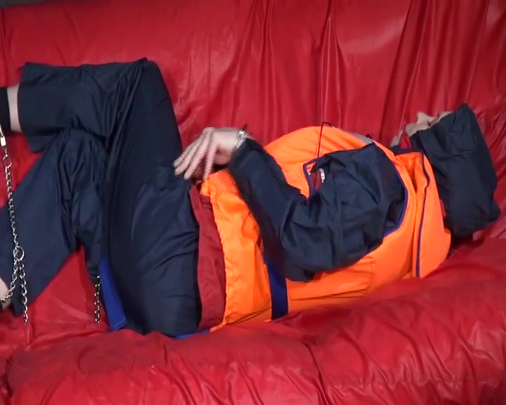 Get 3 Archive Videos With Nice Young Women Enjoying Bondage In Shiny Nylon Rainwear From 2008.