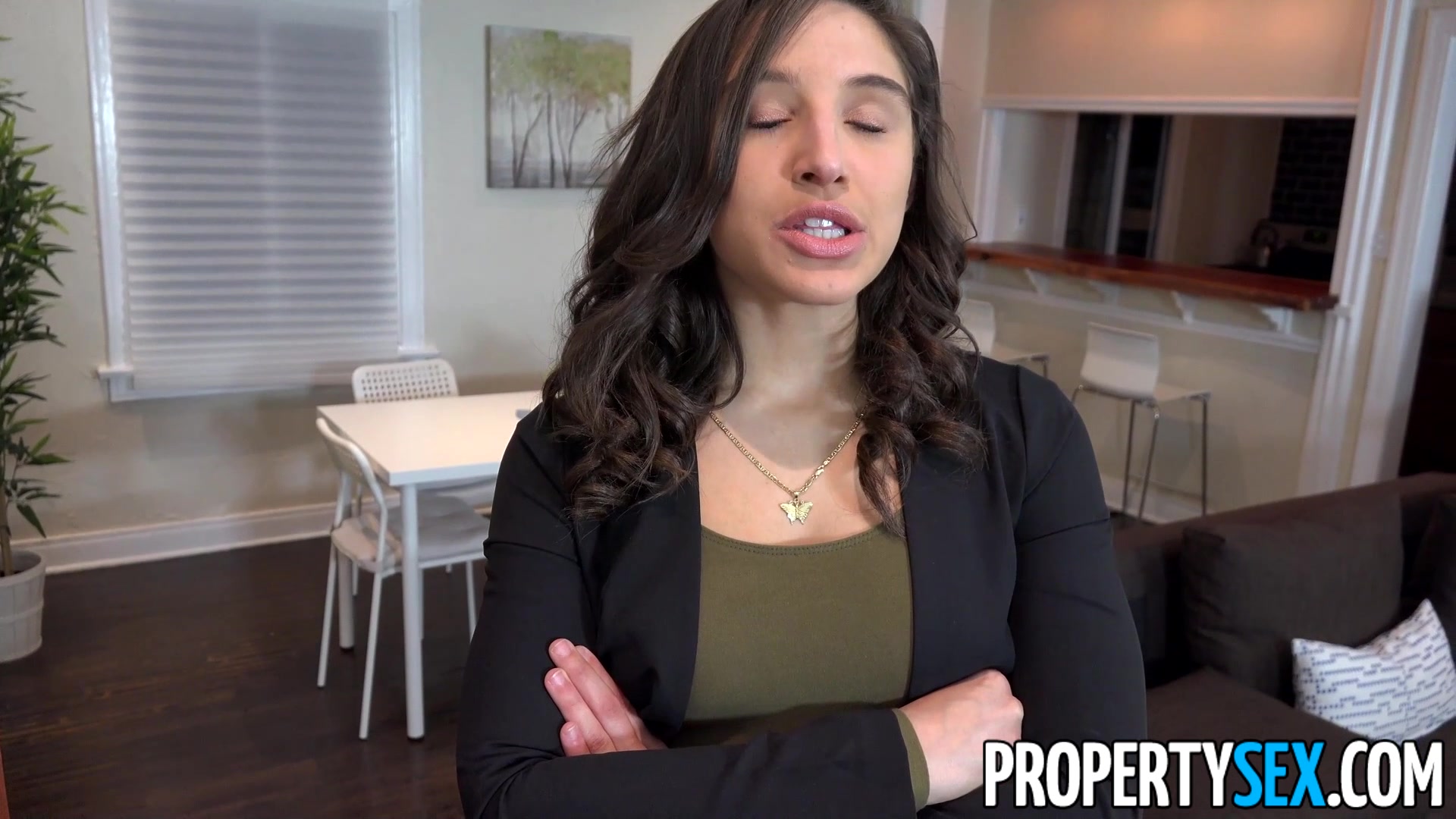 PropertySex College student 18+ Fucks Thick Ass Abella Danger