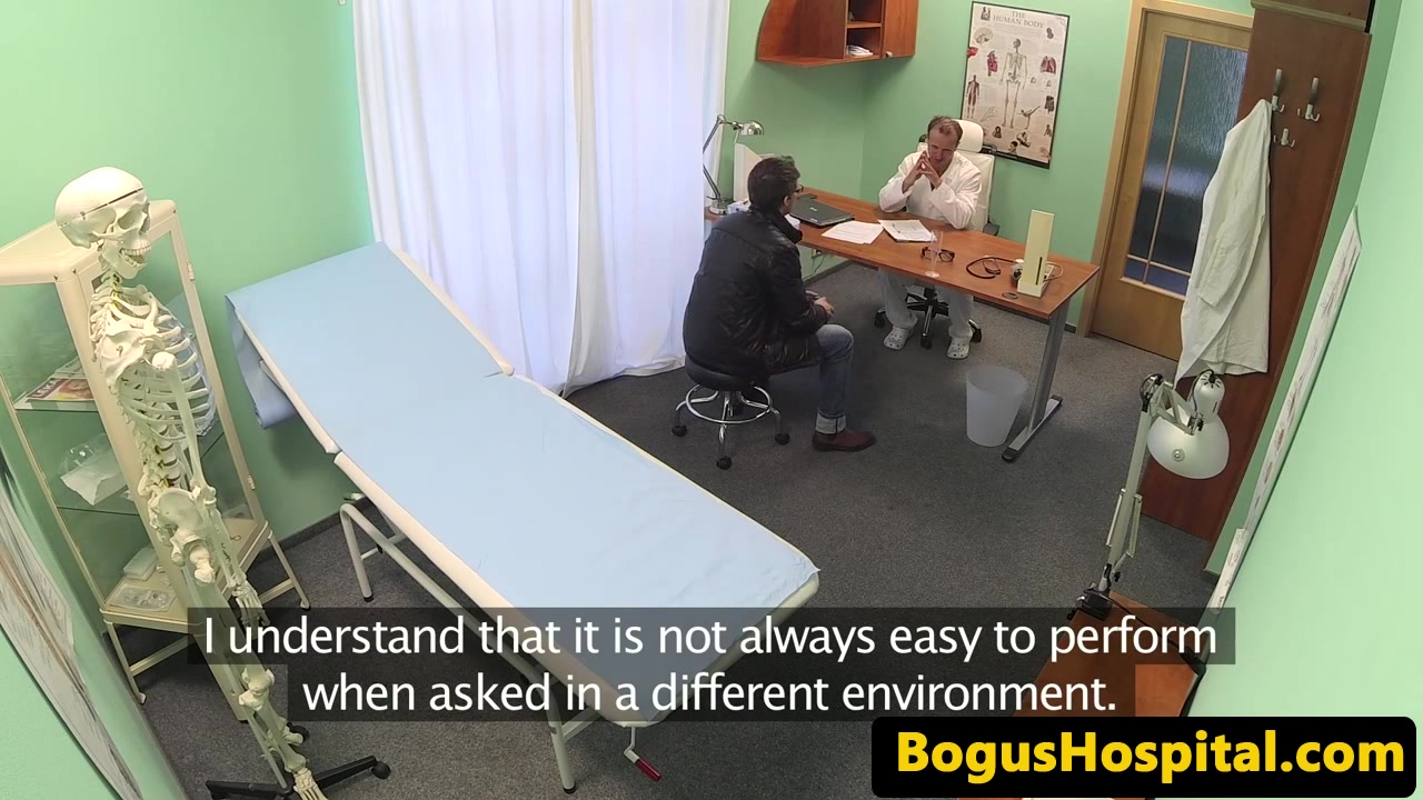 Real euro patient pussyfucked by doctor