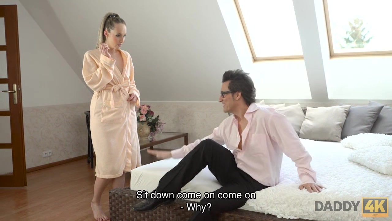 DADDY4K. teen 18+ cutie tries sex with older male for the first time