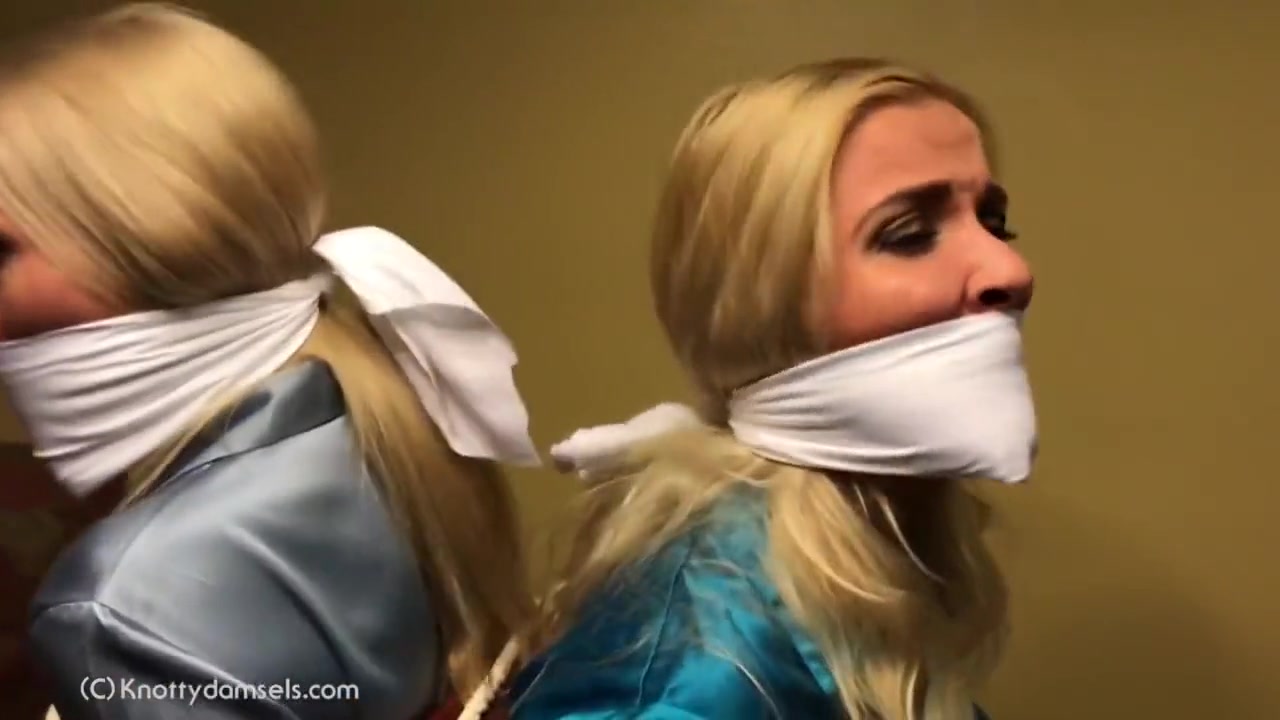 Withney And Amanda Gagged